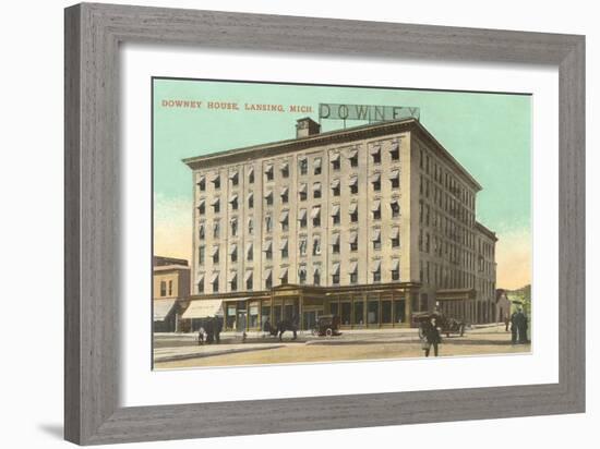 Downey House, Lansing, Michigan-null-Framed Art Print