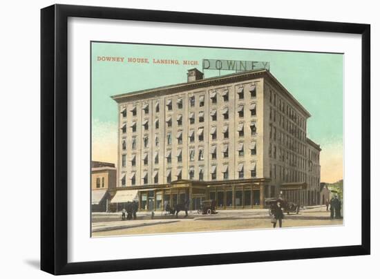 Downey House, Lansing, Michigan-null-Framed Art Print