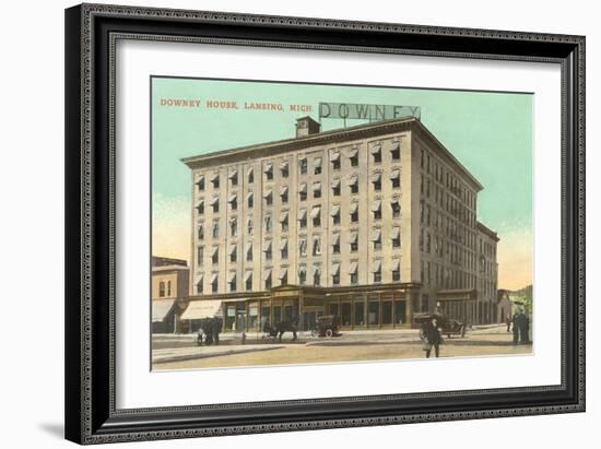 Downey House, Lansing, Michigan-null-Framed Art Print