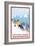 Downhhill Snow Skier, Stevens Pass, Washington-Lantern Press-Framed Art Print