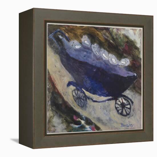 Downhill in a Pram, 2007-Susan Bower-Framed Premier Image Canvas