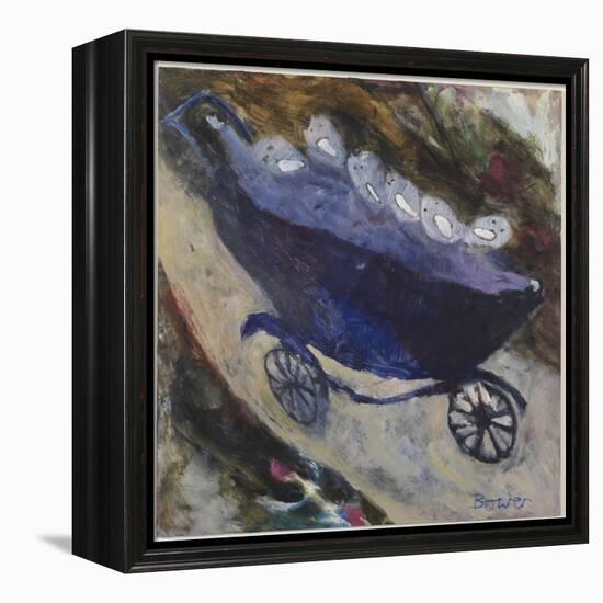 Downhill in a Pram, 2007-Susan Bower-Framed Premier Image Canvas