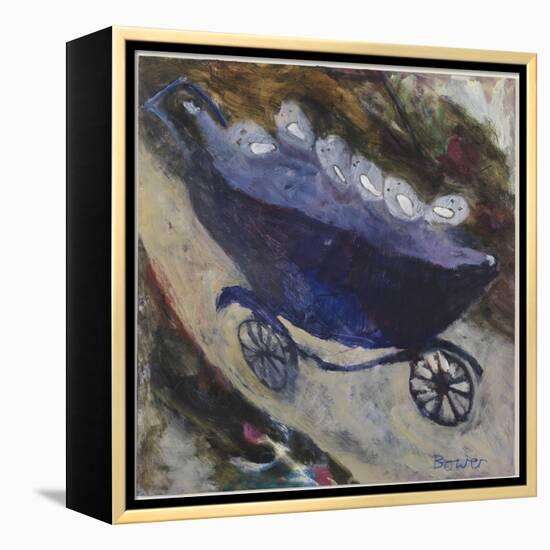 Downhill in a Pram, 2007-Susan Bower-Framed Premier Image Canvas