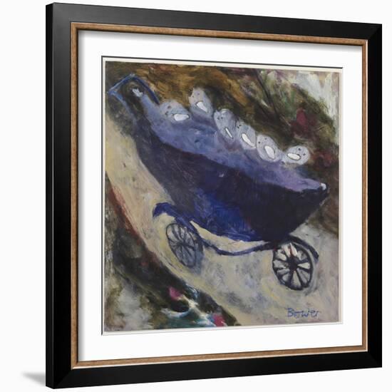 Downhill in a Pram, 2007-Susan Bower-Framed Giclee Print