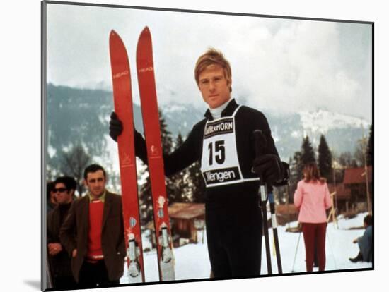 Downhill Racer, Robert Redford, 1969-null-Mounted Photo
