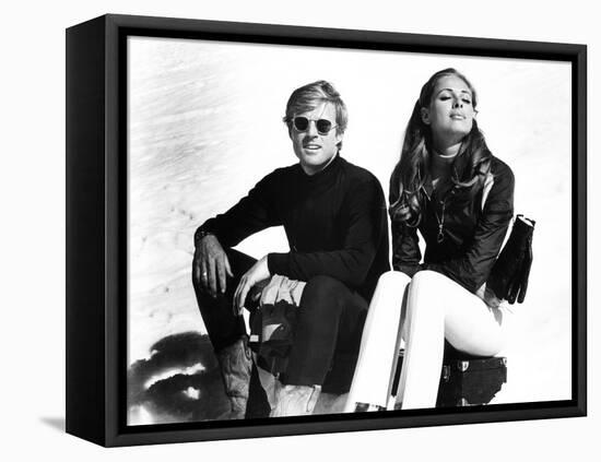 Downhill Racer, Robert Redford, Camilla Sparv, 1969-null-Framed Stretched Canvas