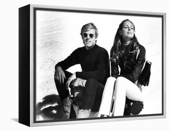 Downhill Racer, Robert Redford, Camilla Sparv, 1969-null-Framed Stretched Canvas