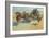 Downing the Nigh Leader, 1907-Frederic Sackrider Remington-Framed Giclee Print