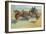 Downing the Nigh Leader, 1907-Frederic Sackrider Remington-Framed Giclee Print