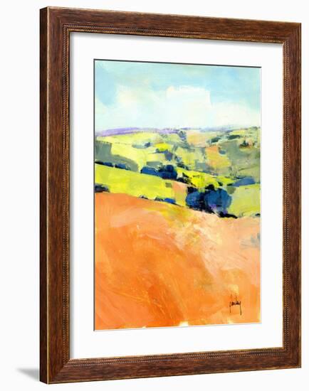 Downland One-Paul Bailey-Framed Art Print