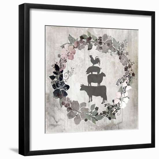 DownOnTheFarm V8-LightBoxJournal-Framed Giclee Print