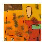 Conversations in the Abstract #19-Downs-Framed Art Print