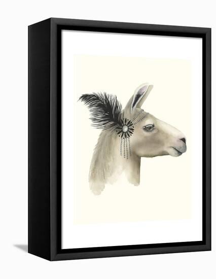 Downton Animals I-Grace Popp-Framed Stretched Canvas