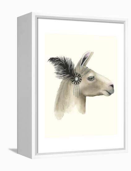Downton Animals I-Grace Popp-Framed Stretched Canvas