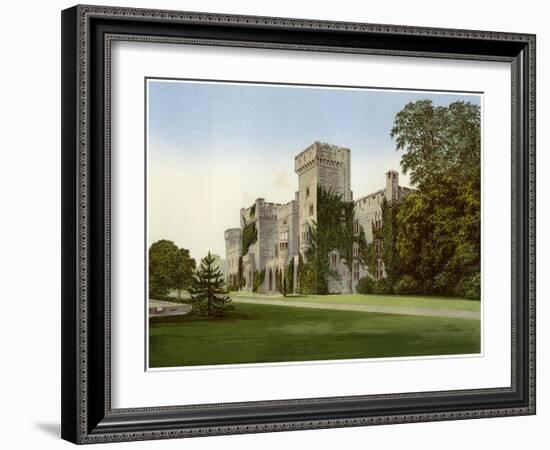 Downton Castle, Herefordshire, Home of Baronet Boughton, C1880-Benjamin Fawcett-Framed Giclee Print