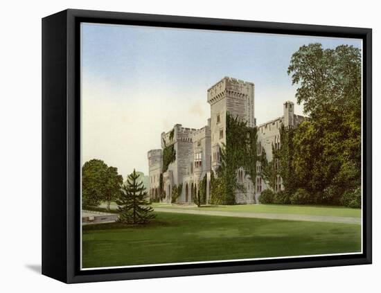 Downton Castle, Herefordshire, Home of Baronet Boughton, C1880-Benjamin Fawcett-Framed Premier Image Canvas