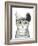 Downton Cat III-Grace Popp-Framed Art Print