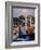 Downtown and Mt. Rainier, Tacoma, Washington-Charles Crust-Framed Photographic Print