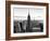 Downtown at Sunset, Empire State Building and One World Trade Center (1WTC), Manhattan, New York-Philippe Hugonnard-Framed Photographic Print