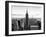 Downtown at Sunset, Empire State Building and One World Trade Center (1WTC), Manhattan, New York-Philippe Hugonnard-Framed Photographic Print