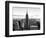 Downtown at Sunset, Empire State Building and One World Trade Center (1WTC), Manhattan, New York-Philippe Hugonnard-Framed Photographic Print