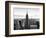 Downtown at Sunset, Empire State Building and One World Trade Center (1WTC), Manhattan, New York-Philippe Hugonnard-Framed Photographic Print