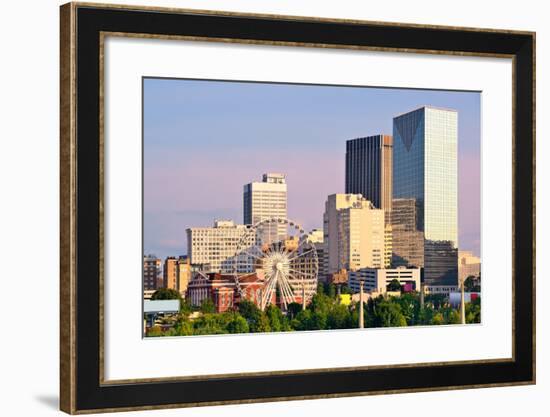 Downtown Atlanta, Georgia, USA Skyline.-SeanPavonePhoto-Framed Photographic Print