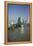 Downtown Bangkok Skyline View with Chao Phraya River, Thailand-Cindy Miller Hopkins-Framed Premier Image Canvas