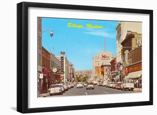 Downtown Billings, Montana-null-Framed Art Print