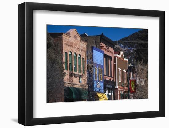 Downtown Buildings, Basalt, Colorado, USA-Walter Bibikow-Framed Photographic Print