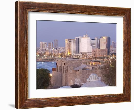 Downtown Buildings Viewed from Hapisgah Gardens Park, Tel Aviv, Israel, Middle East-Gavin Hellier-Framed Photographic Print