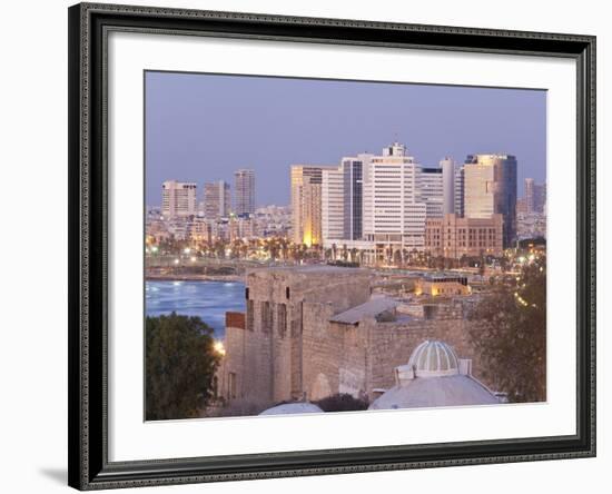 Downtown Buildings Viewed from Hapisgah Gardens Park, Tel Aviv, Israel, Middle East-Gavin Hellier-Framed Photographic Print