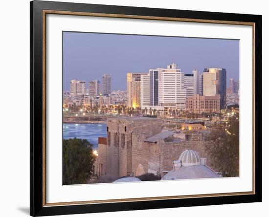 Downtown Buildings Viewed from Hapisgah Gardens Park, Tel Aviv, Israel, Middle East-Gavin Hellier-Framed Photographic Print