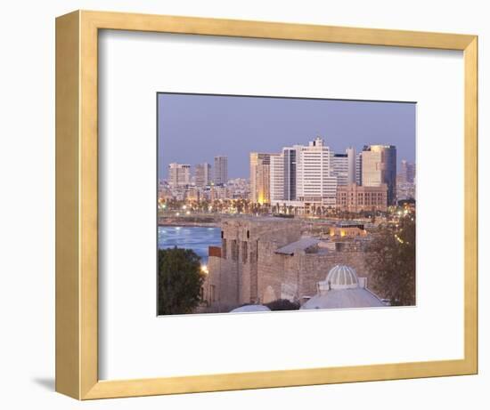 Downtown Buildings Viewed from Hapisgah Gardens Park, Tel Aviv, Israel, Middle East-Gavin Hellier-Framed Photographic Print