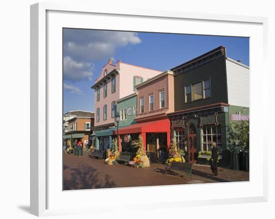 Downtown Cape May, Cape May County, New Jersey, United States of America, North America-Richard Cummins-Framed Photographic Print