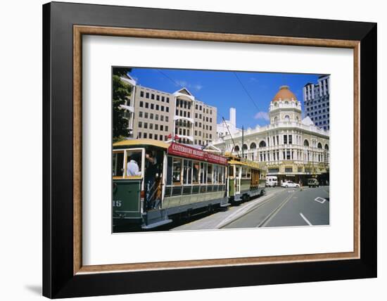 Downtown Christchurch, South Island, New Zealand-Geoff Renner-Framed Photographic Print