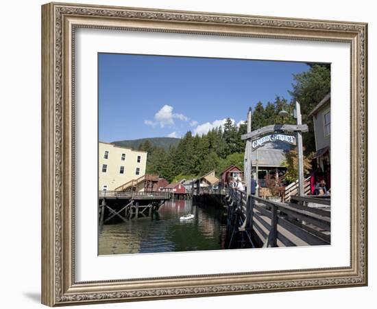 Downtown Creek Street, Ketchikan, Alaska, Usa-Savanah Stewart-Framed Photographic Print