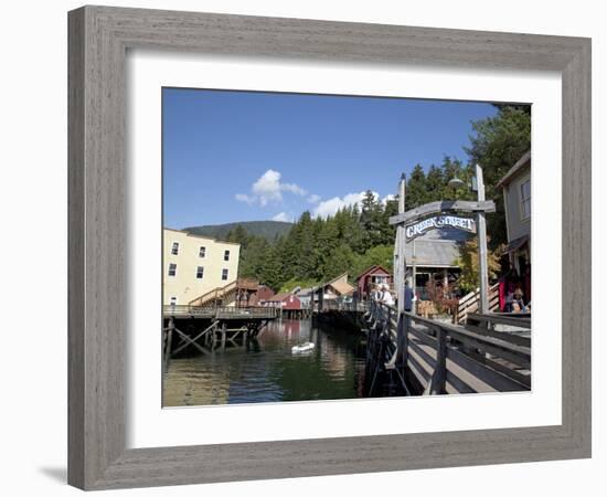 Downtown Creek Street, Ketchikan, Alaska, Usa-Savanah Stewart-Framed Photographic Print