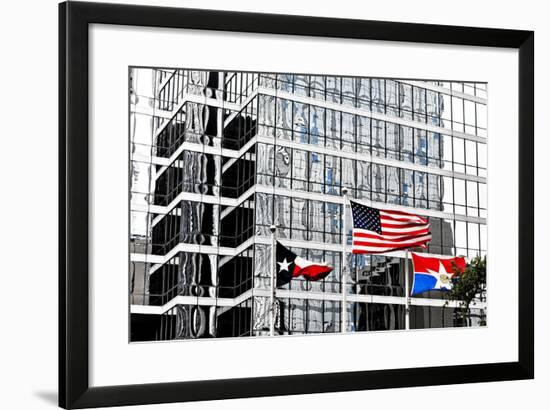 Downtown, Dallas, Texas, United States of America, North America-Kav Dadfar-Framed Photographic Print