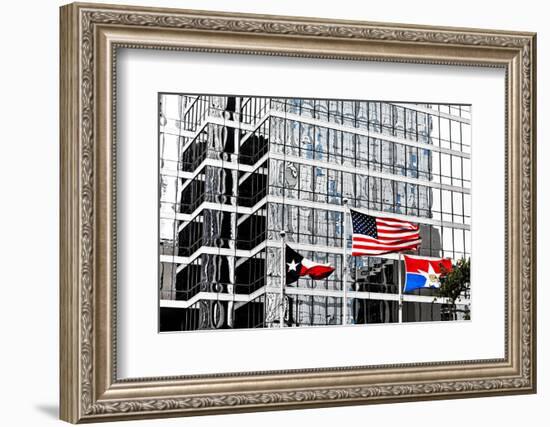 Downtown, Dallas, Texas, United States of America, North America-Kav Dadfar-Framed Photographic Print