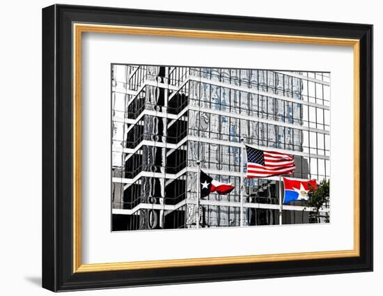 Downtown, Dallas, Texas, United States of America, North America-Kav Dadfar-Framed Photographic Print