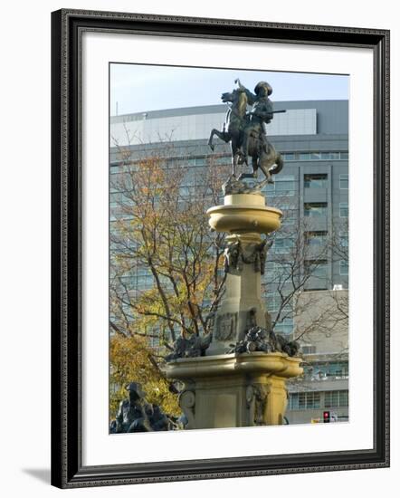 Downtown, Denver, Colorado, USA-Ethel Davies-Framed Photographic Print