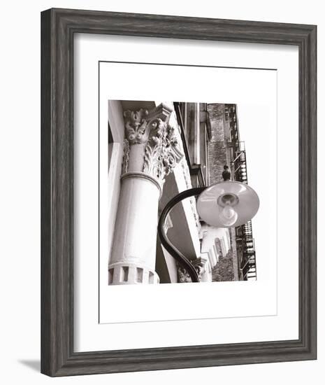 Downtown Detail-Erin Clark-Framed Art Print