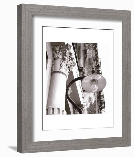 Downtown Detail-Erin Clark-Framed Art Print