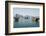 Downtown Doha with its Impressive Skyline of Skyscrapers and Authentic Dhows in the Bay-Matt-Framed Photographic Print