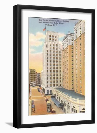 Downtown Durham, North Carolina-null-Framed Art Print