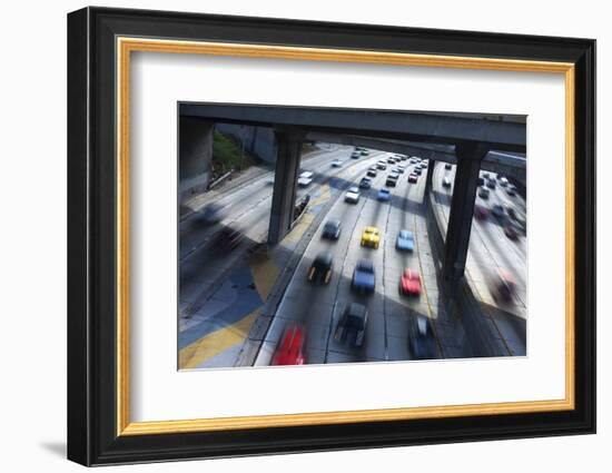 Downtown Freeway.-Jon Hicks-Framed Photographic Print