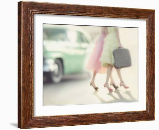 Downtown Girls-Mandy Lynne-Framed Art Print