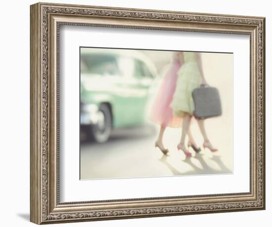 Downtown Girls-Mandy Lynne-Framed Art Print