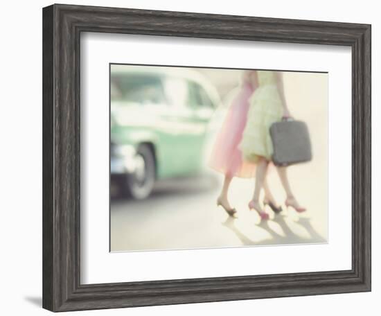 Downtown Girls-Mandy Lynne-Framed Art Print